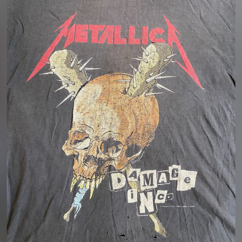 Vintage Metallica Damage inc T-shirt